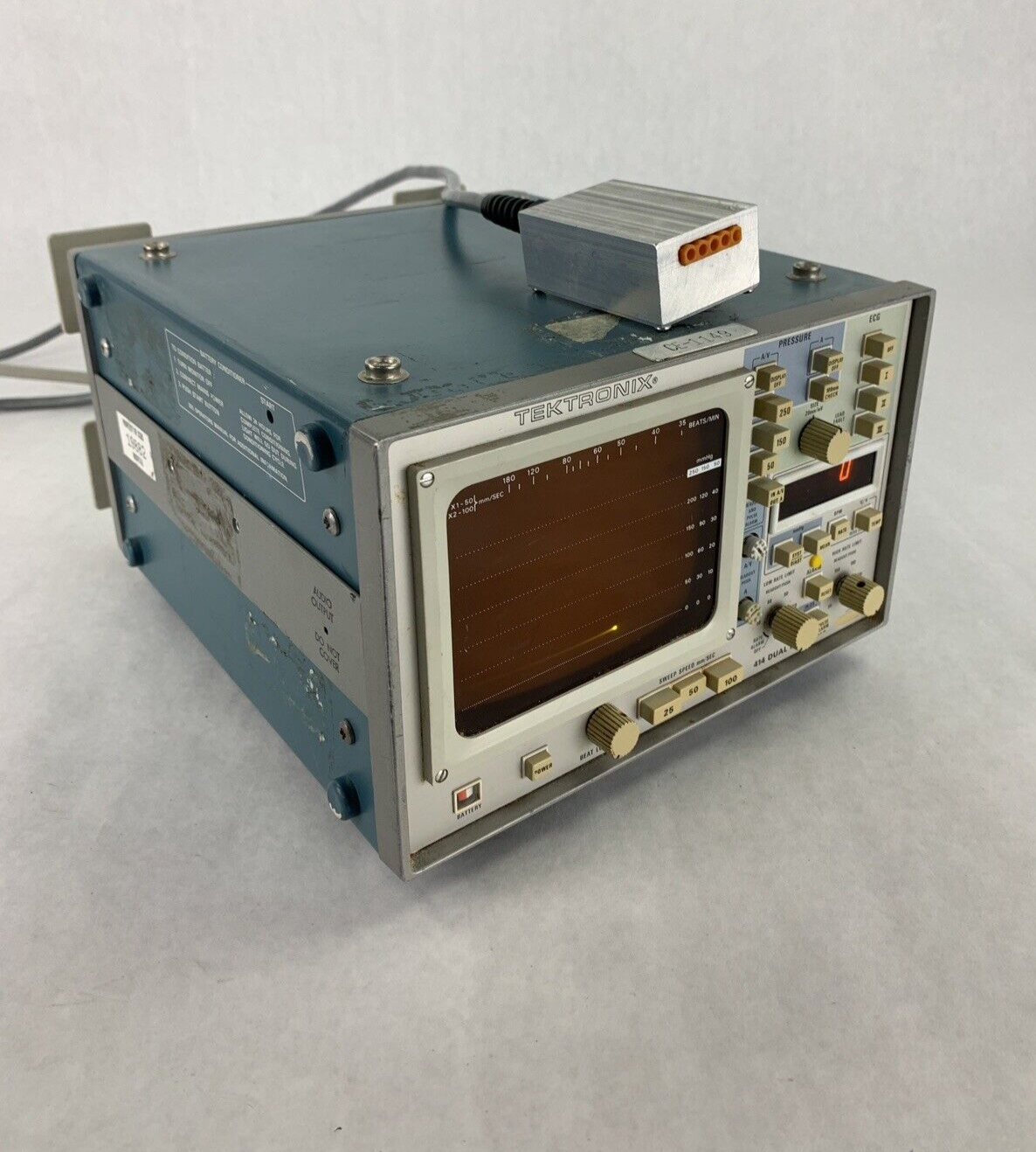 Tektronix 414 Dual Pressure Power Tested