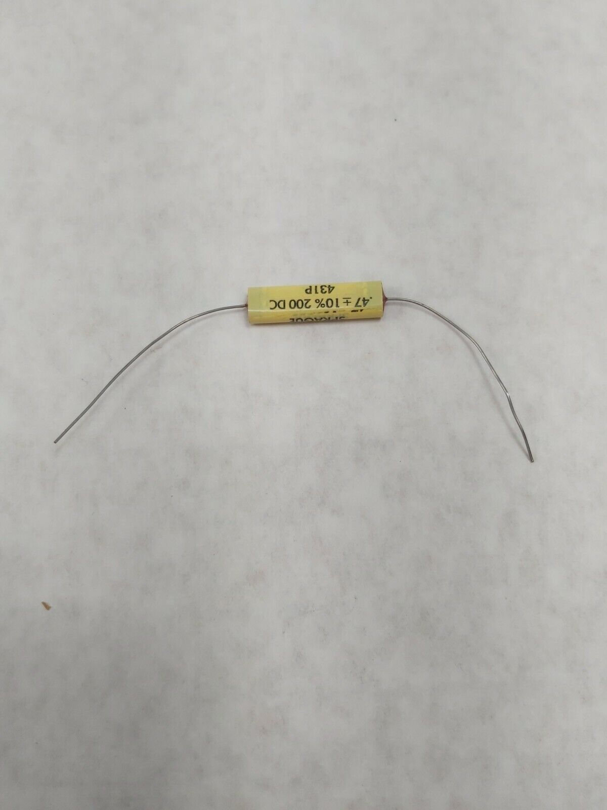 Sprague 431P 200VDC 431P200VDC 200DC .47 ± 10% Capacitor