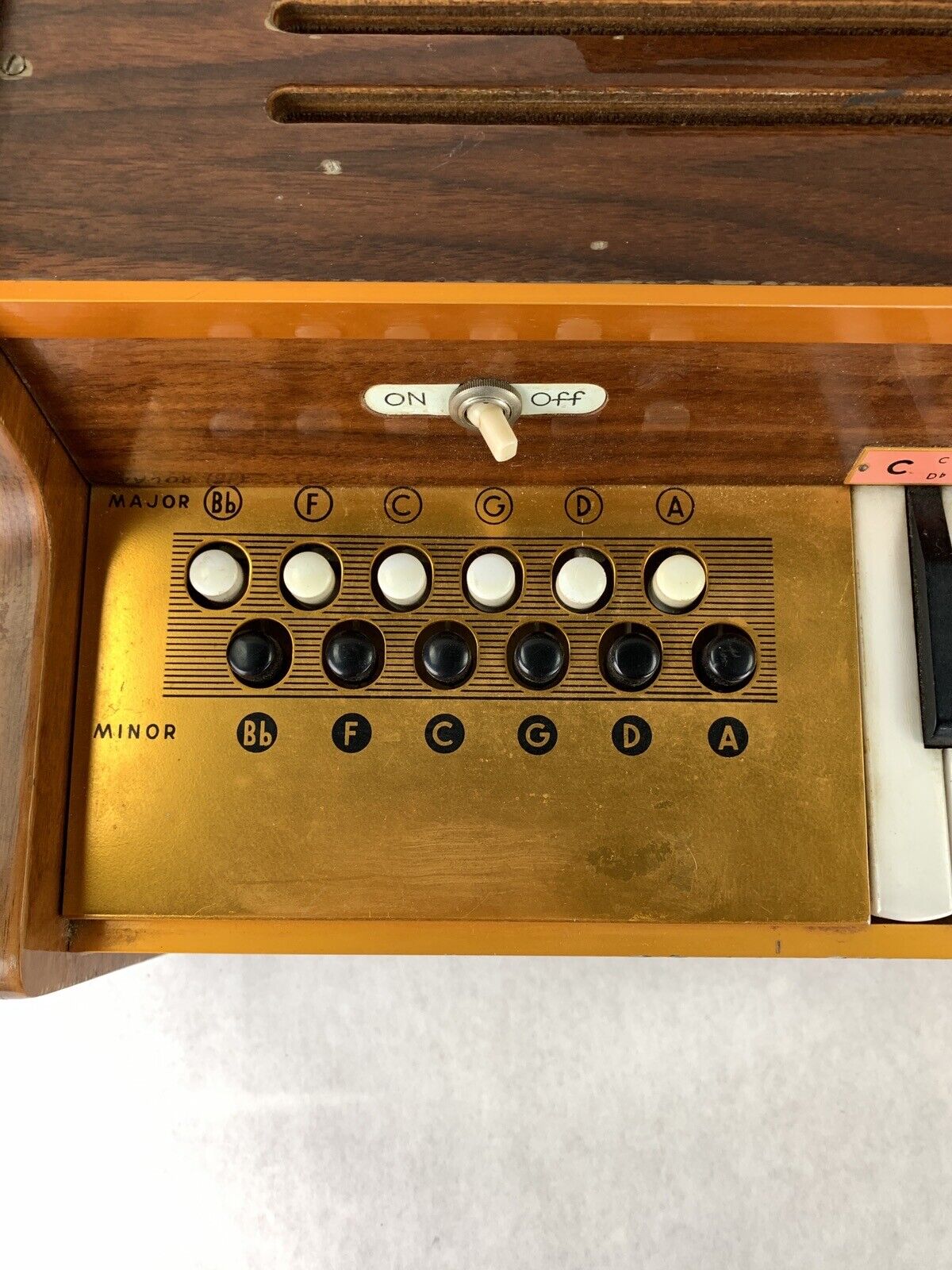 Frontalini DA-MAR Organ Working With out of Tune D Major