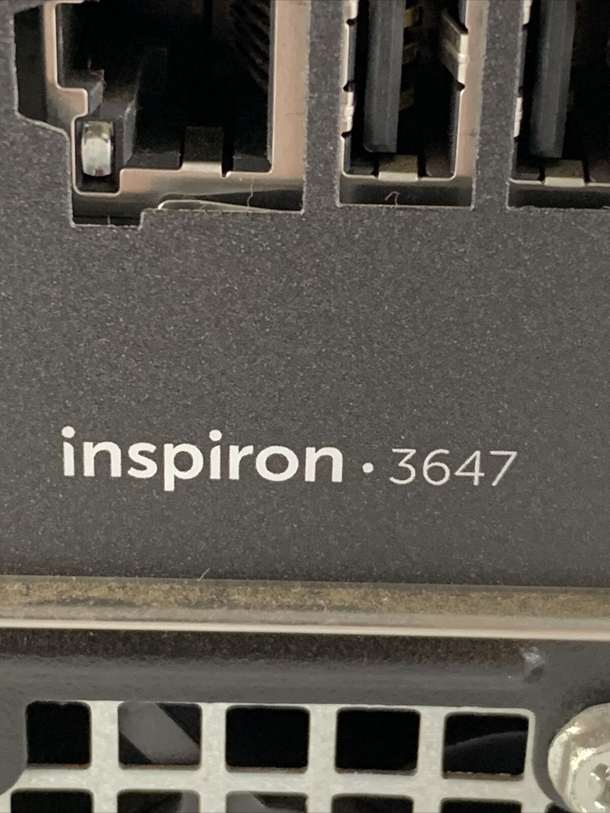 Dell Inspiron 3647 SFF Intel Pentium G3220 3GHz 2GB RAM No HDD No OS