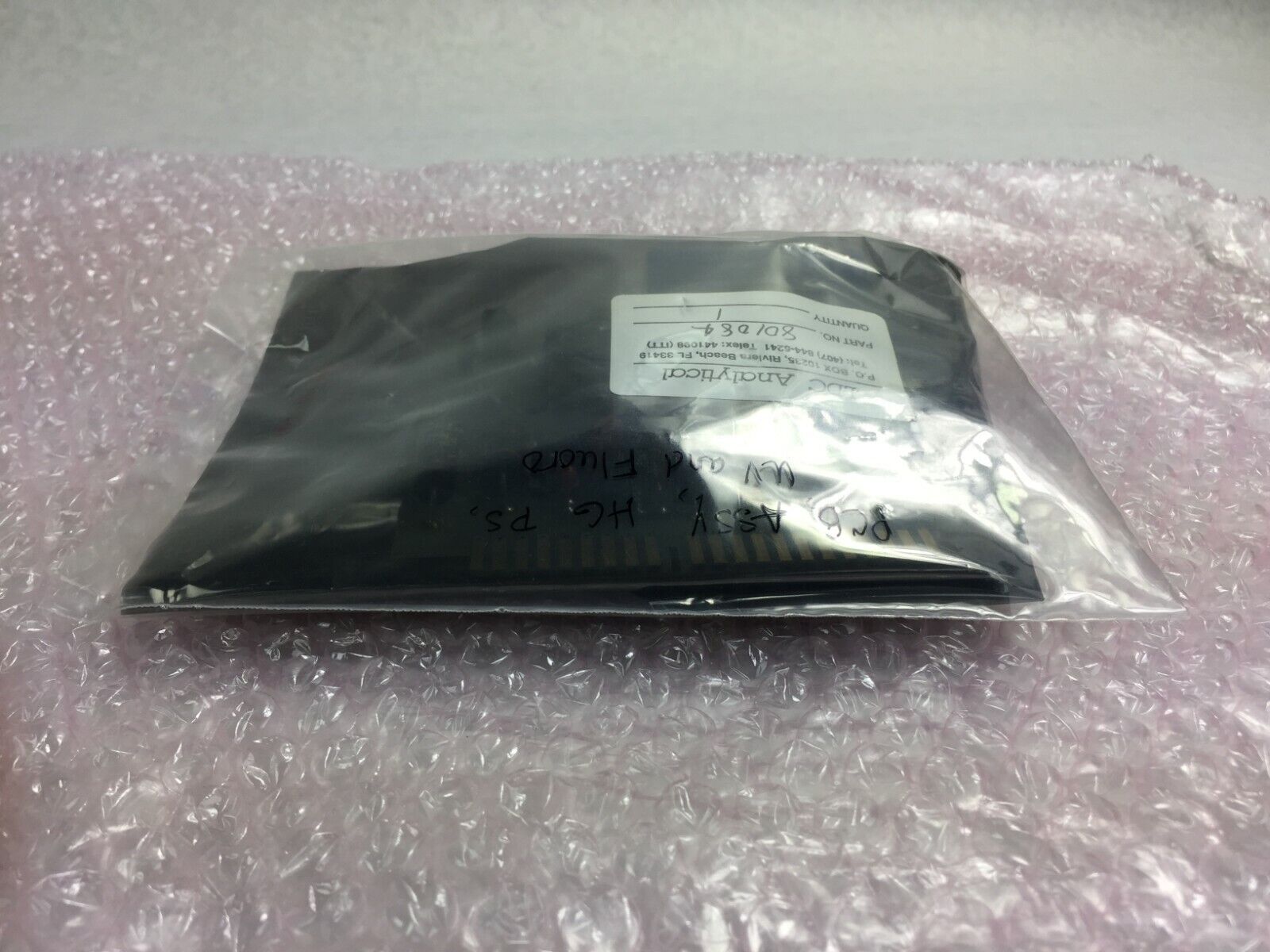 LDC Analytical  Part# 801084 PCB Assy HG PS UV and Fluoro