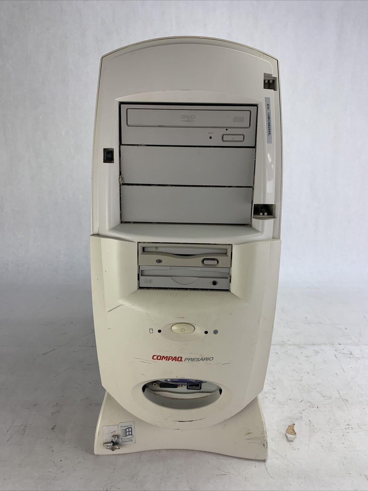 Compaq Presario MT Intel Celeron 7594 466MHz 64MB RAM No HDD No OS missing front