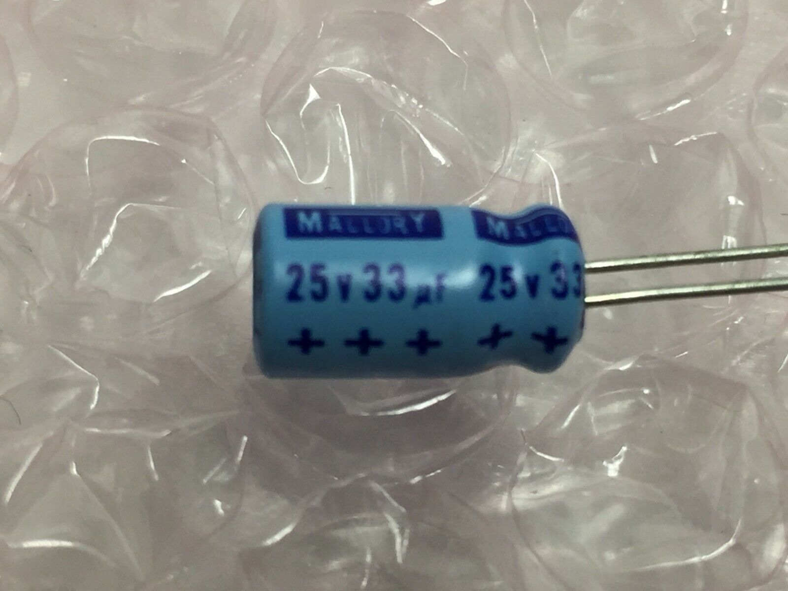 NOS  Mallory 33uF 25v Capacitor   Lot of 33