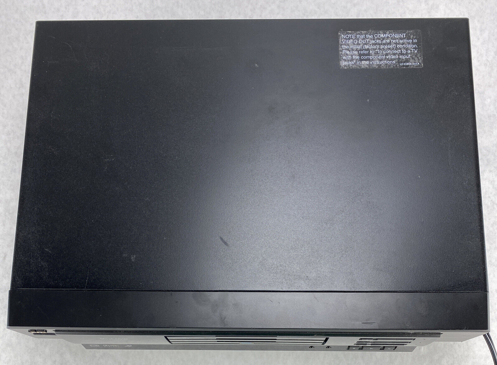 JVC XV-M50BK 3-Disc DVD Player DVD/CD/VCD Player w/Digital Out NO REMOTE