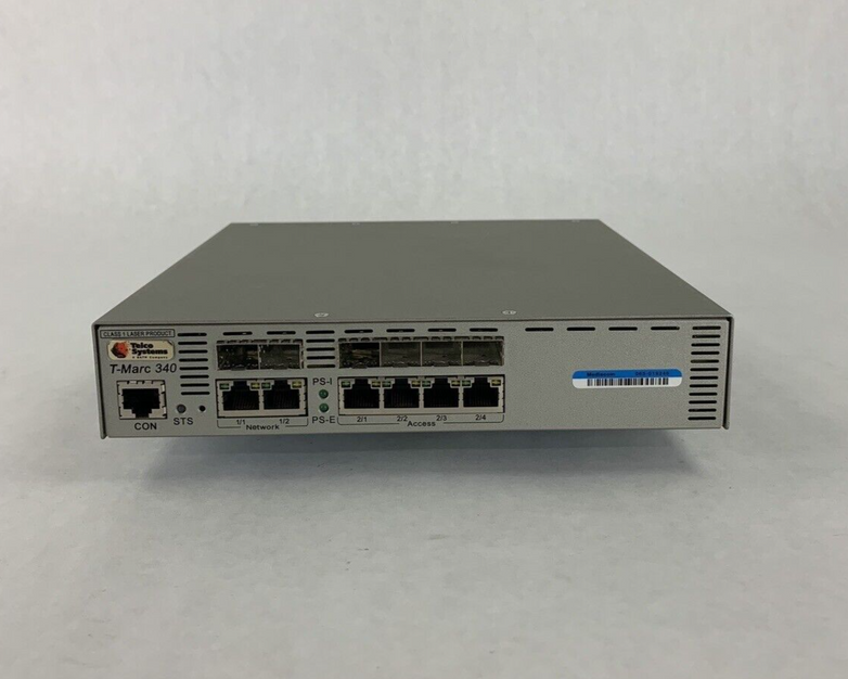 Telco Systems T-MARC 340 TMC-340 Ethernet Demarcation Gateway Tested