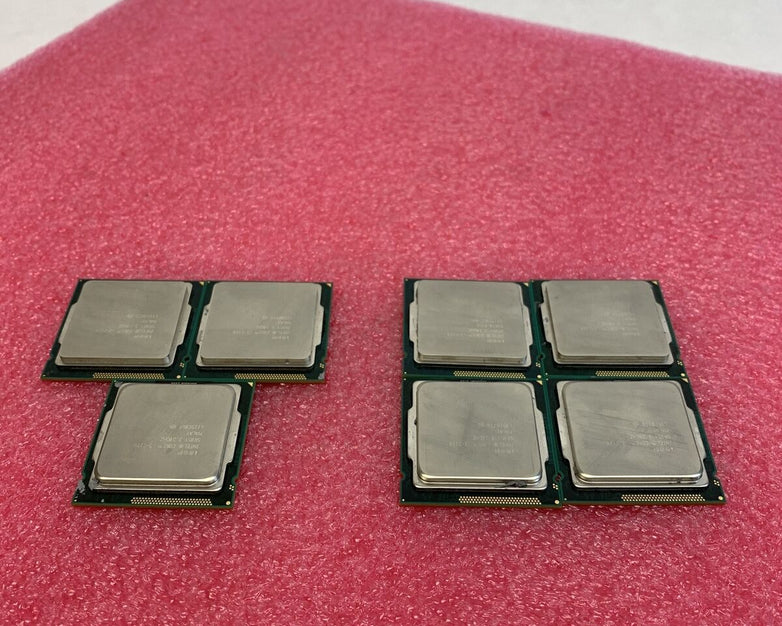 Lot of 7 Intel Core i3-2120 SR05Y 3.3GHz Processor
