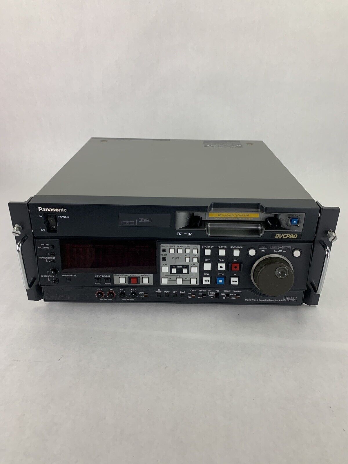 Panasonic AJ-SD755 Rack-Mount Professional Video Cassette Recorder Tested