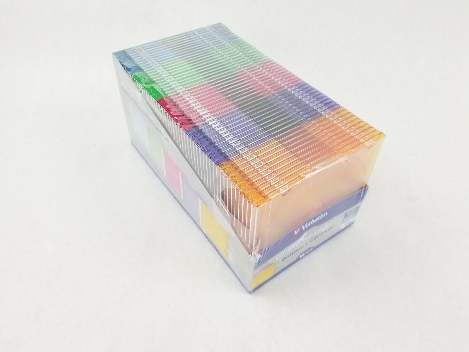 Verbatium 94178 0808-203 CD/DVD Color Slimcases 50