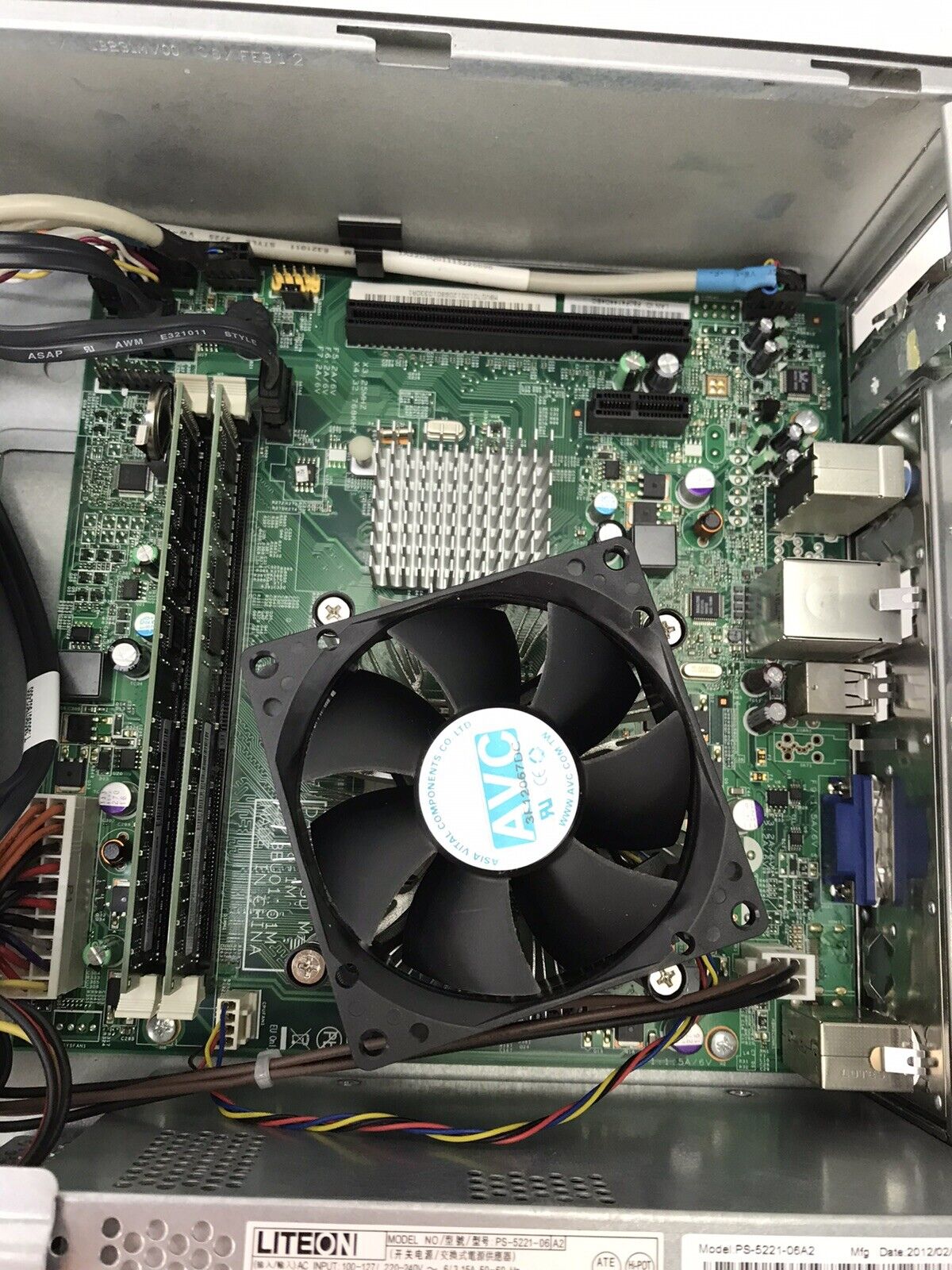 Acer Veriton X2110 SFF AMD Athlon II X2 260 CPU @ 3.20GHZ 4GB RAM No HDD No OS
