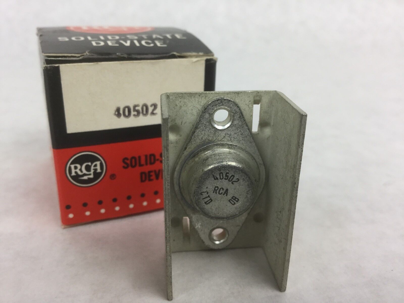 RCA 40502 Transistor w/Heat Sink