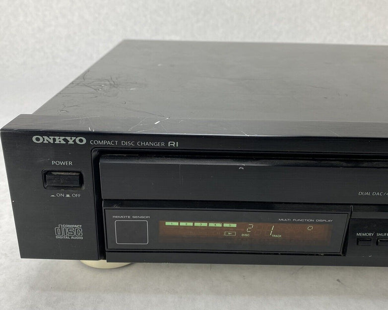 Onkyo DX-C200 Compact Disc Player Changer NEEDS REPAIR