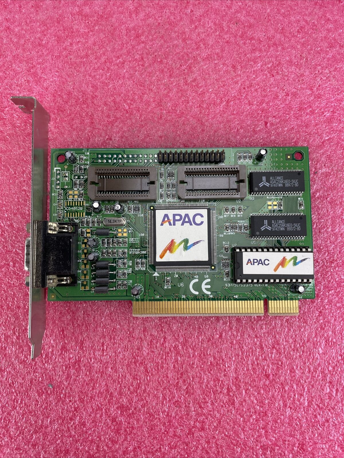 APAC S3 Trio64V2 86C775 2MB PCI Video Adapter, 53775L, 53375