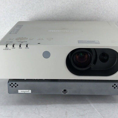 Panasonic PT-FW430U WXGA LCD Projector 1898 Lamp Hours & Peerless Mount Bundle