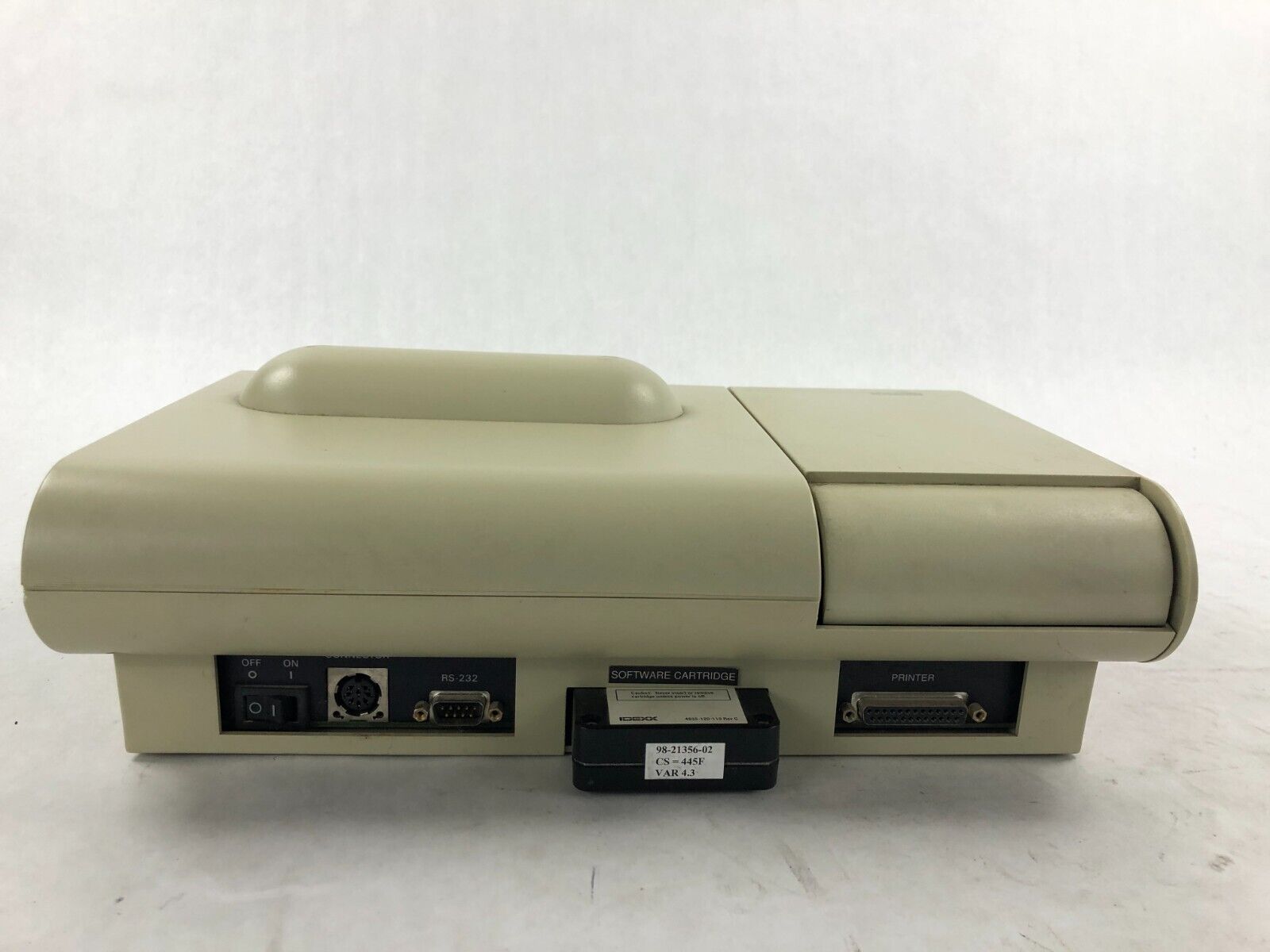 IDEXX Lab QBC Vet Autoread Analyzer 4830 No Power Supply - Parts or Repair