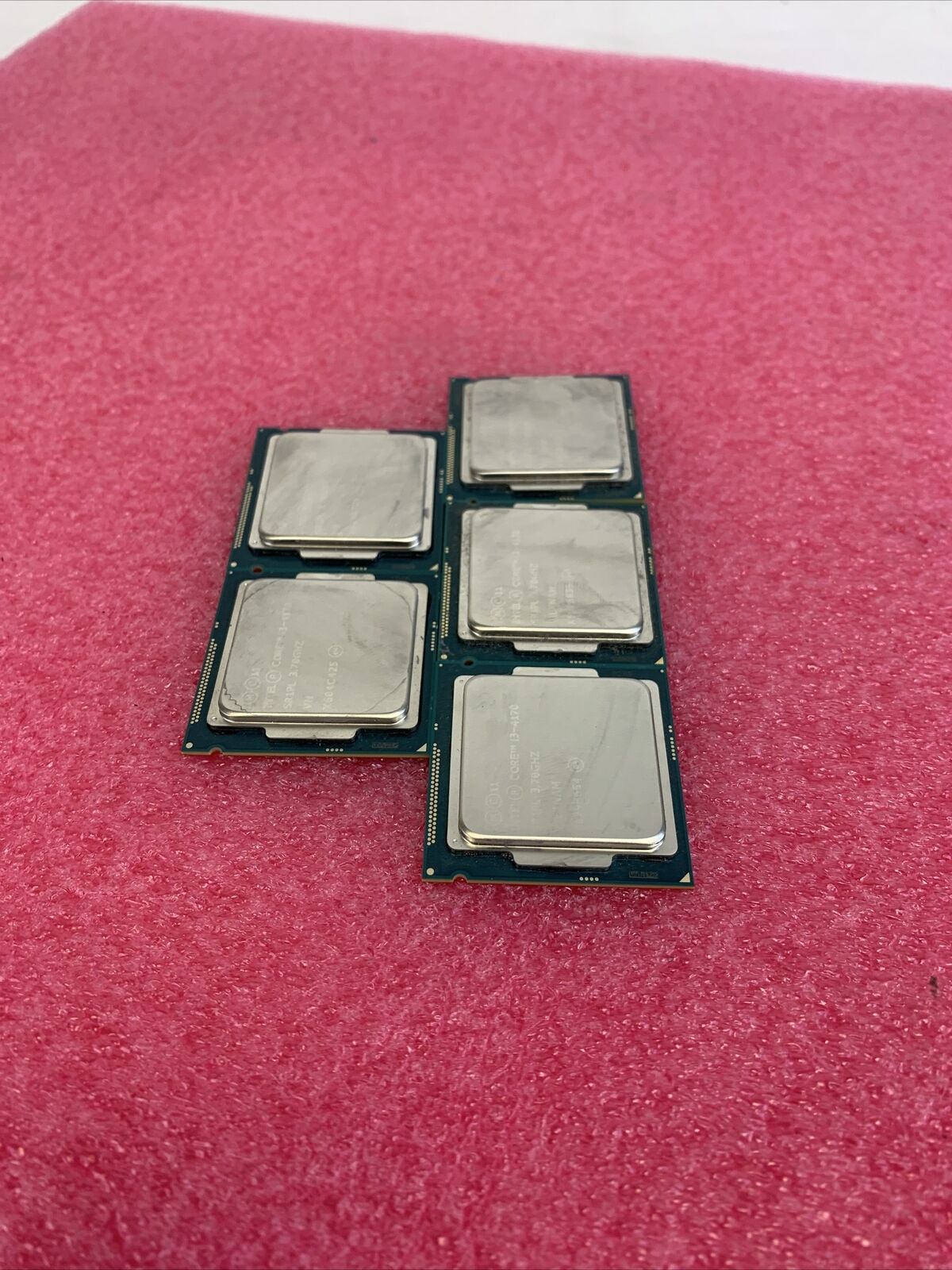 Lot of 5 Intel Core i3-4170 SR1PL 3.7GHz