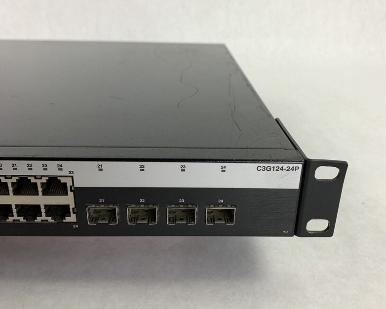 Enterasys C3G124-24P 24 Port PoE Gigabit Managed Network Switch