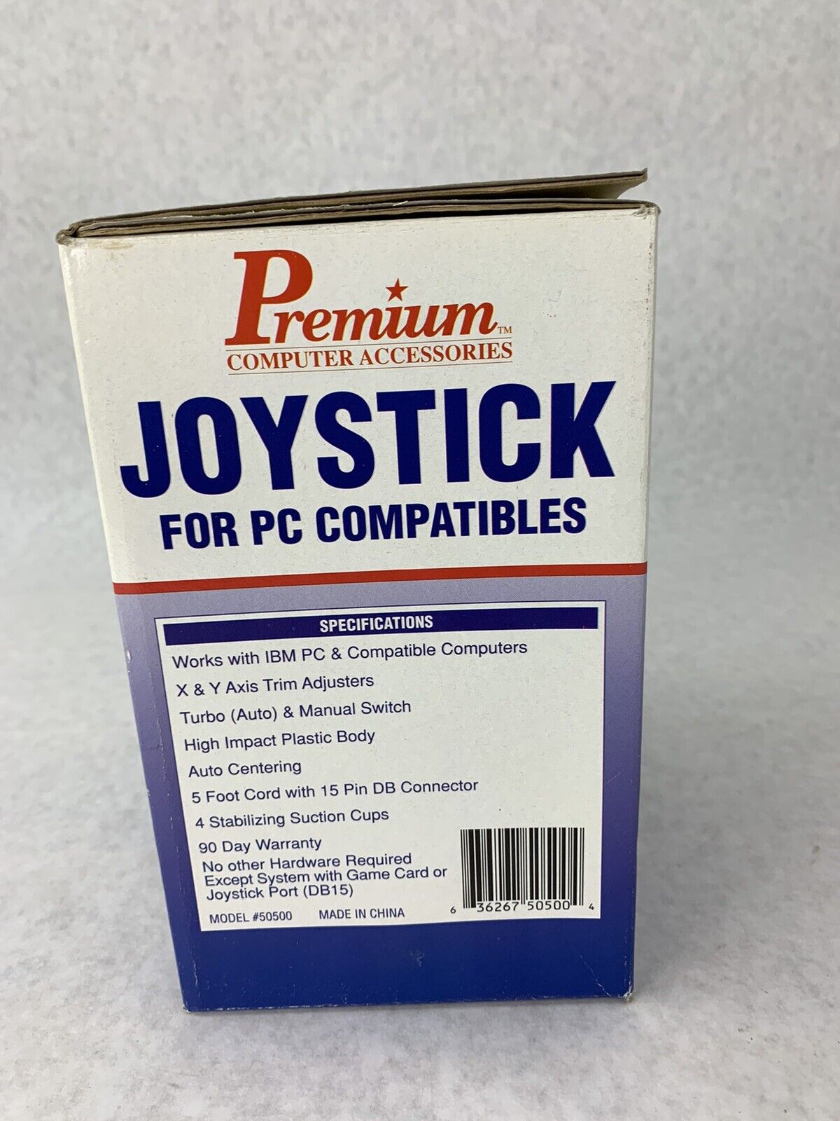 Premium Computer Accessories 50500 Joystick for IBM pc and Compatible Computers