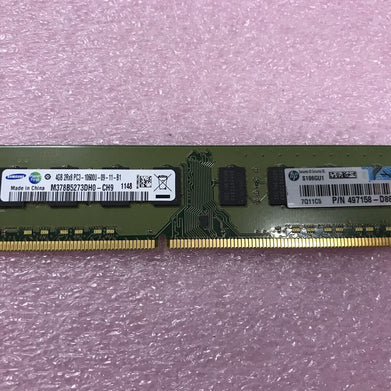 Samsung 8GB Kit 2x4Gb 2Rx8 PD3-10600U-09-11-B1 Desktop Memory M378B5273DH0