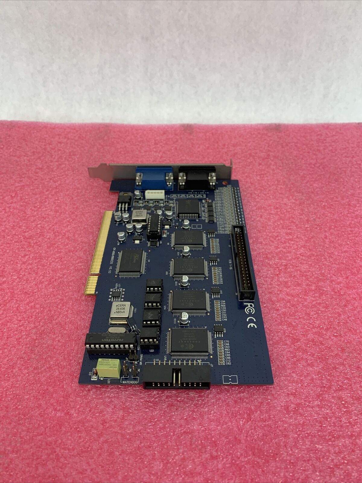 GEOVISION GV-650/800 (S) V3.53 VIDEO SURVEILLANCE CAPTURE CARD PCI 8 Port DVR	CB
