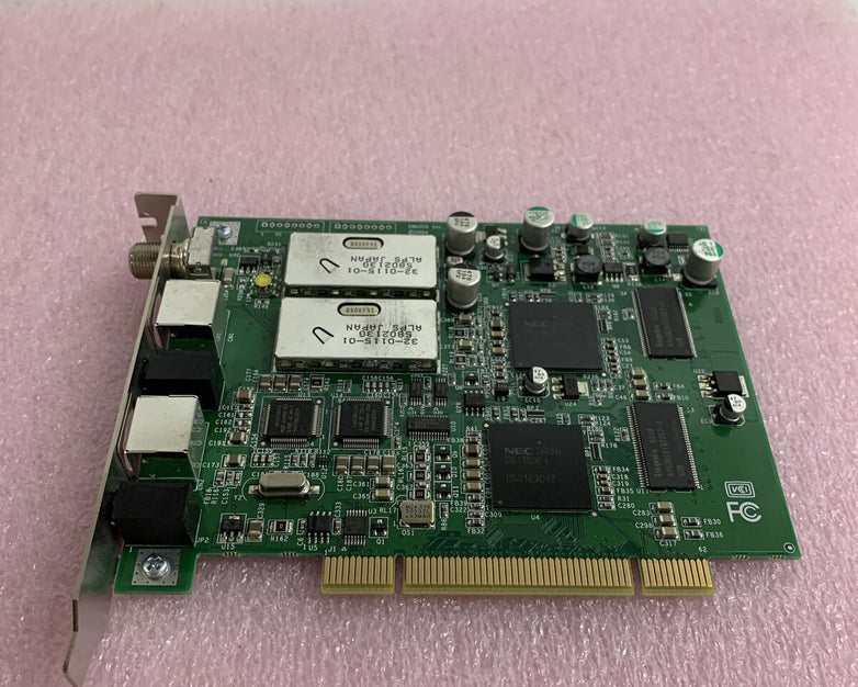PC CN-0D6463 0D6463 Rev A00 Emuzed Rj Angel PCI Dual Tuner Interface Card