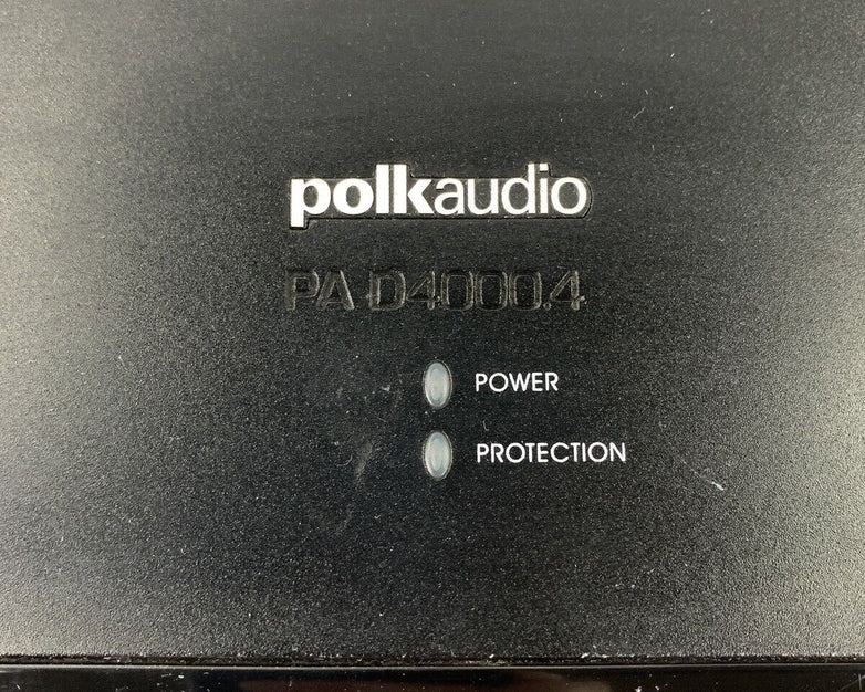 Polk Audio PAD4000.4 4-Channel 800 Watt Car Audio Amplifier For Parts and Repair