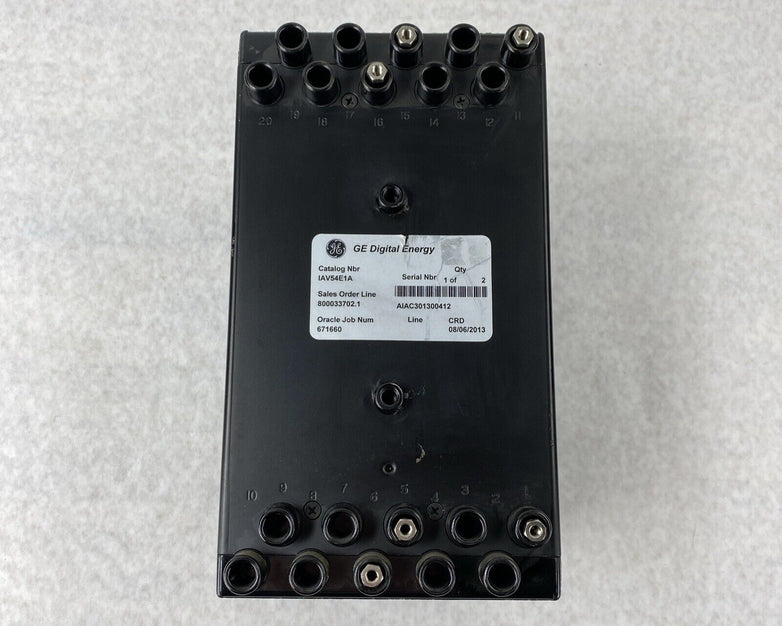 GE Digital Energy 12IAV54E1A Voltage Relay 115 Volts 60 Cycles - Missing Cover