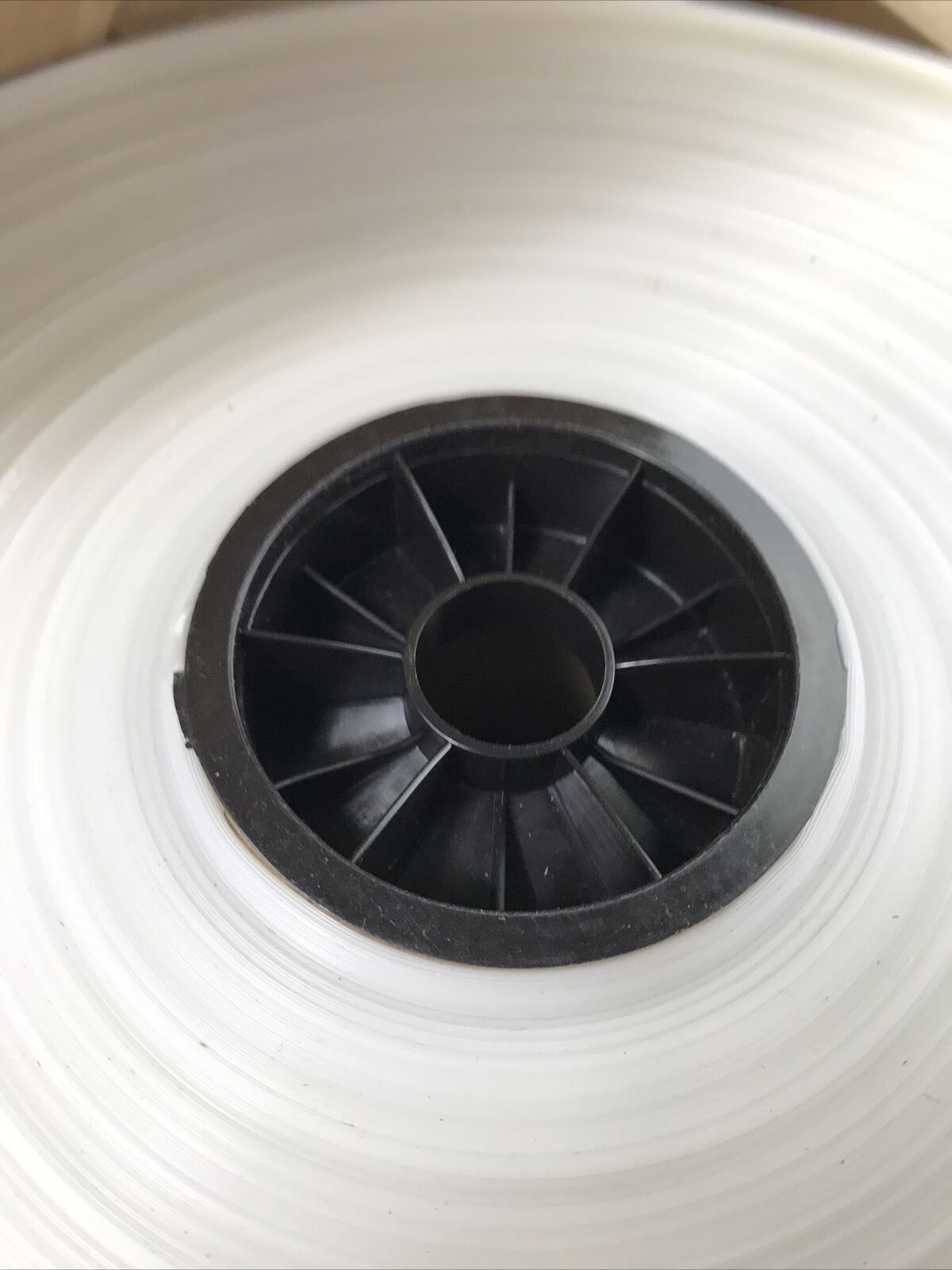 12" x 1500 Roll of 4-Mil Clear Poly Tubing