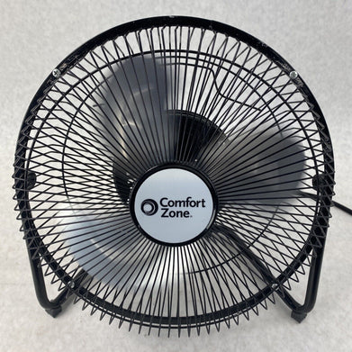 Comfort Zone CZHV9B 9" 3 Speed Portable High Velocity Air Cooling Fan FOR REPAIR