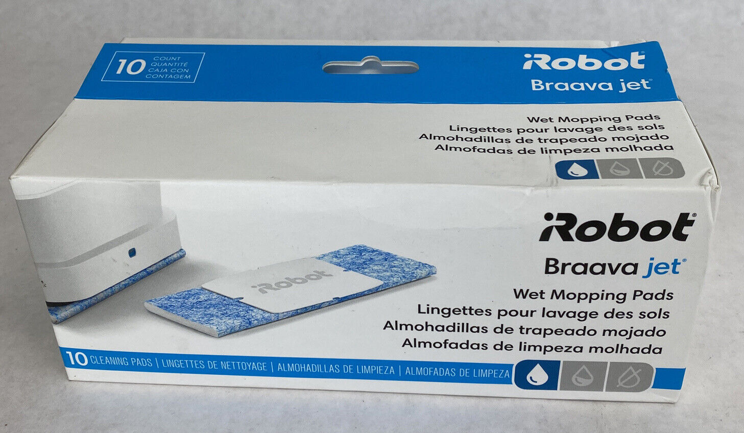 iRobot Braava jet wet mopping pads 10ct per box
