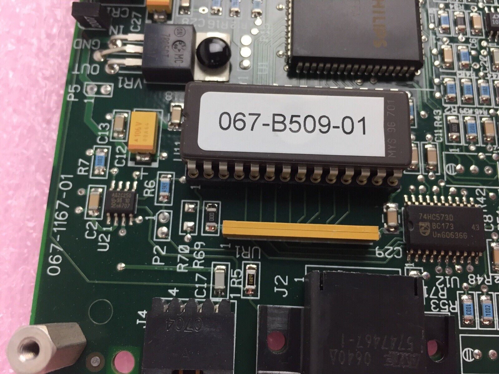 Siemens Bayer 067-B359-01E - Pressure Switch Node Board - 067-1166-01B