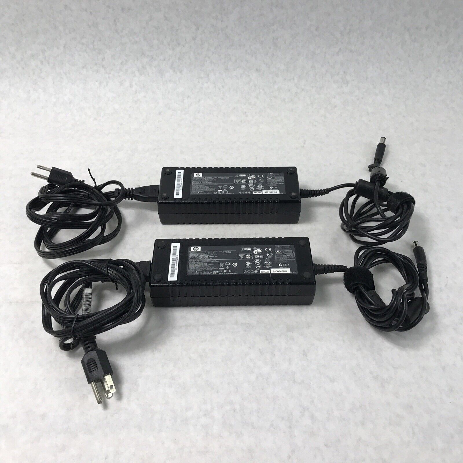 (Lot of 2) HP HSTNN-LA01-R Laptop Charger PA-11310-06HF (Tested and Working)
