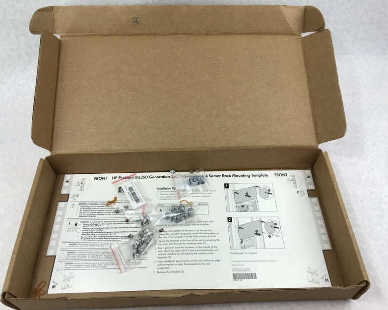 APC 355852-001 Server Bracket Kit for HP ProLiant ML350 Generations 3 and 4