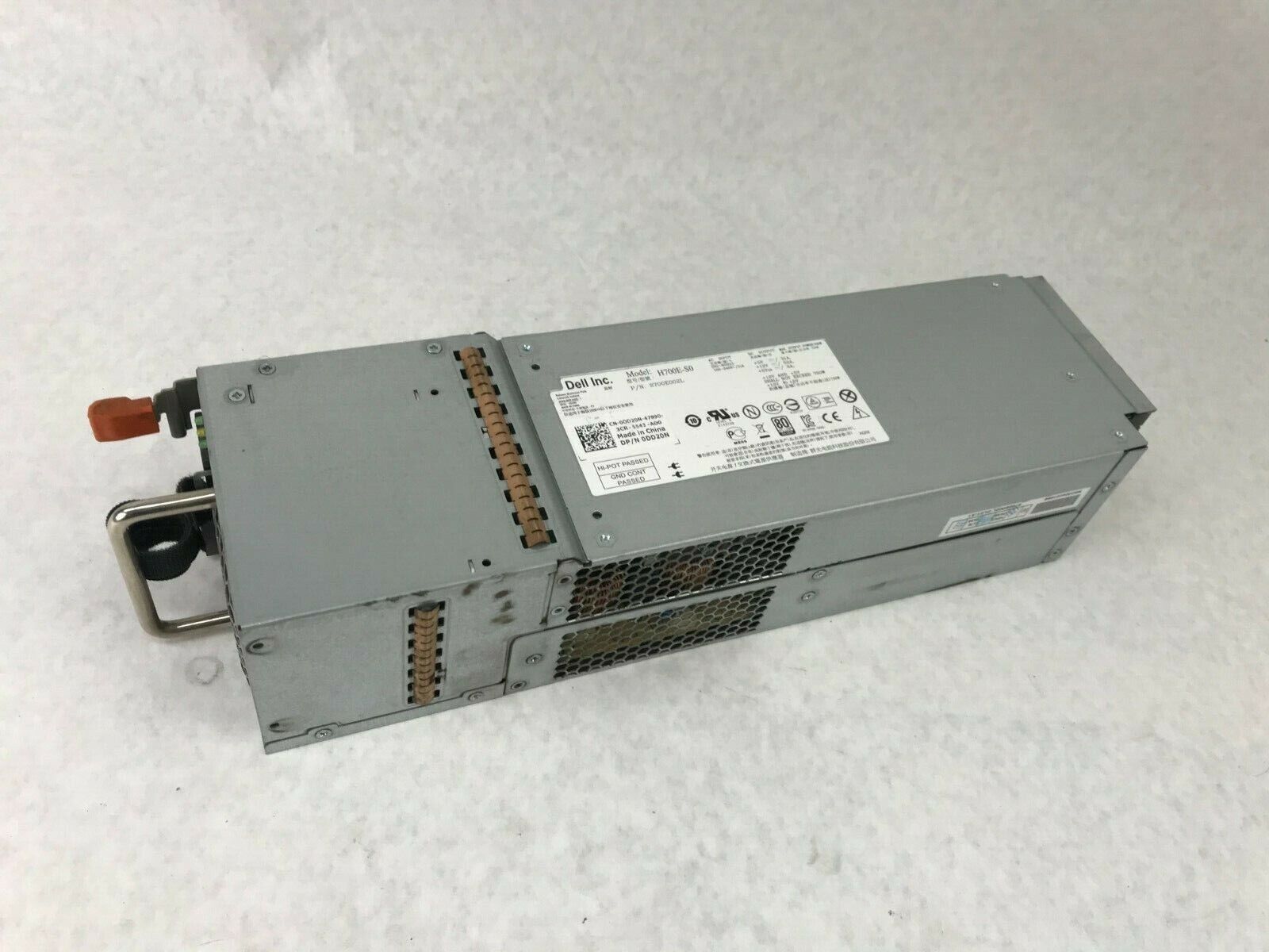 Genuine Dell 80+ Silver 700w Power Supply H700E-S0 DD20N - Tested