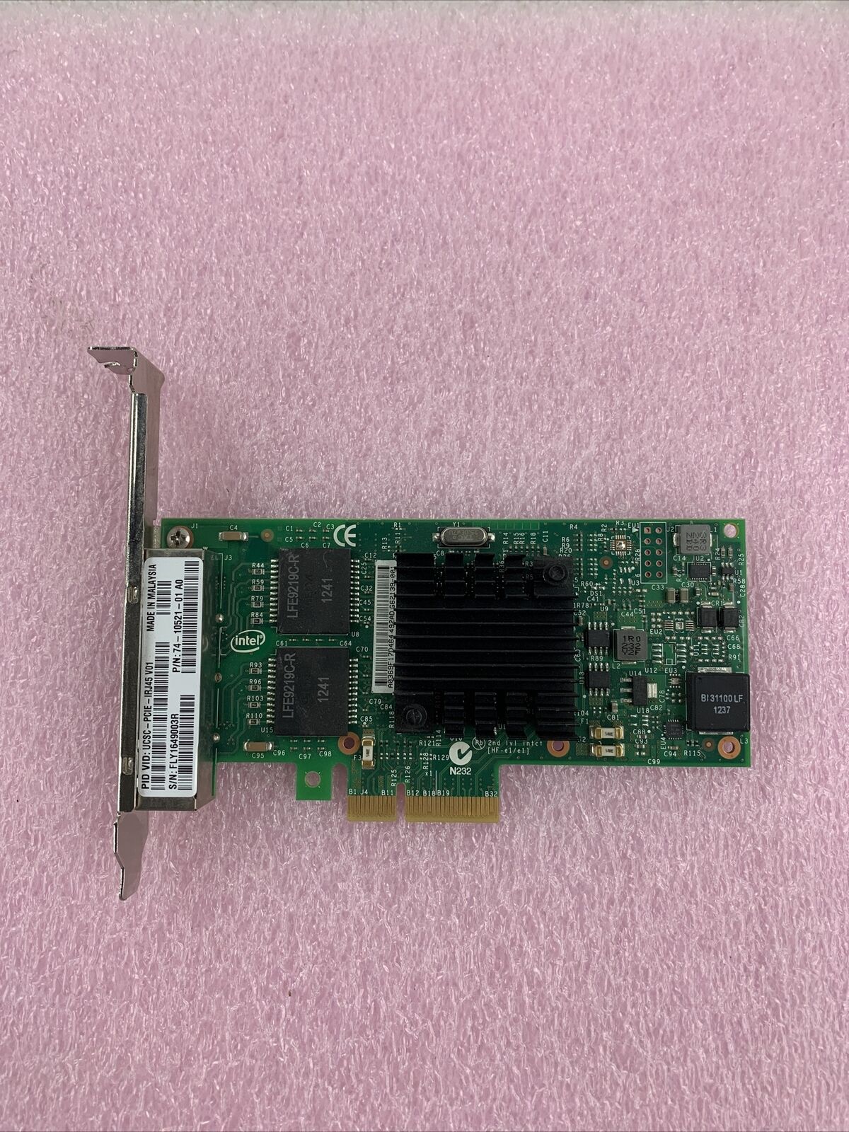 CISCO 74-10521-01 UCS Intel i350 Quad Port 1GB Adapter