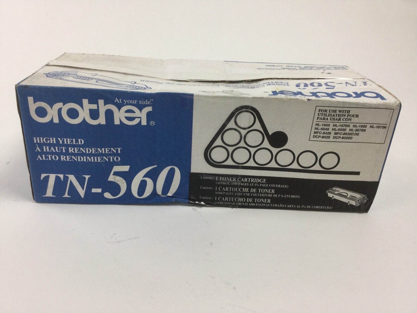 Brother TN-560 Black Toner Cartridge Genuine