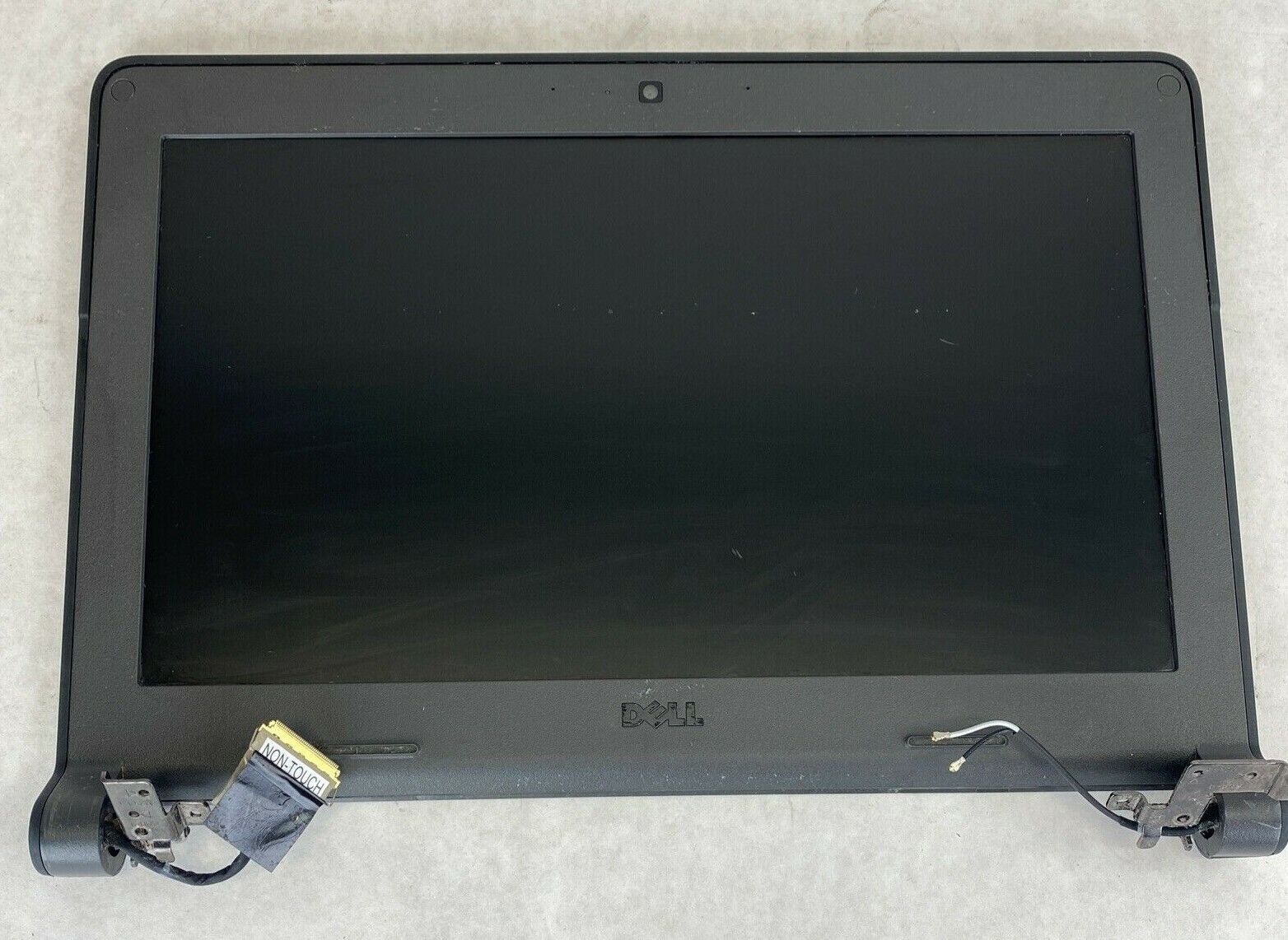 Dell Chromebook 11 P22T LCD complete screen assembly w/ Hinges