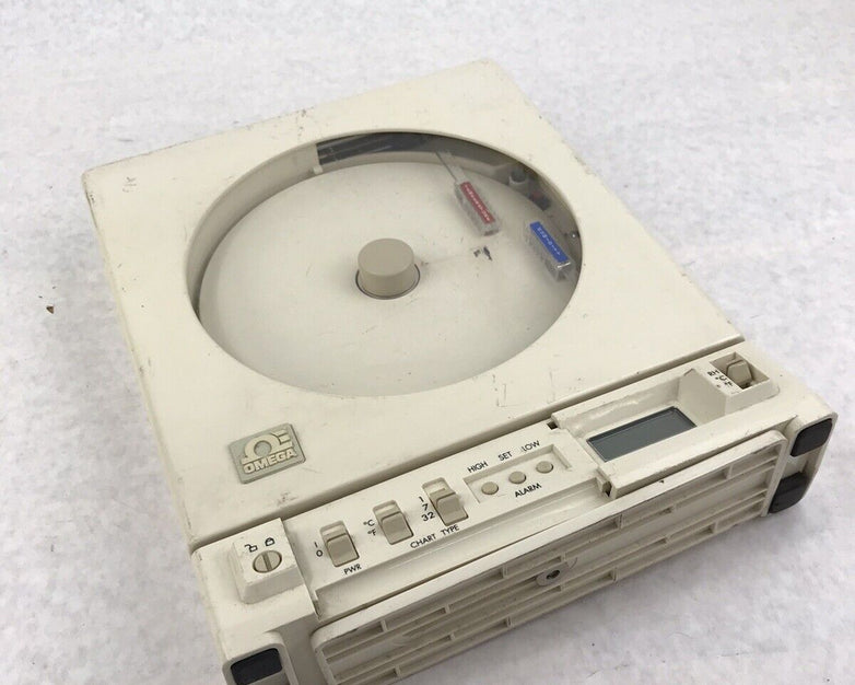 Omega CT485B-110V 3073416 Chart Recorder Temperature / Humidity