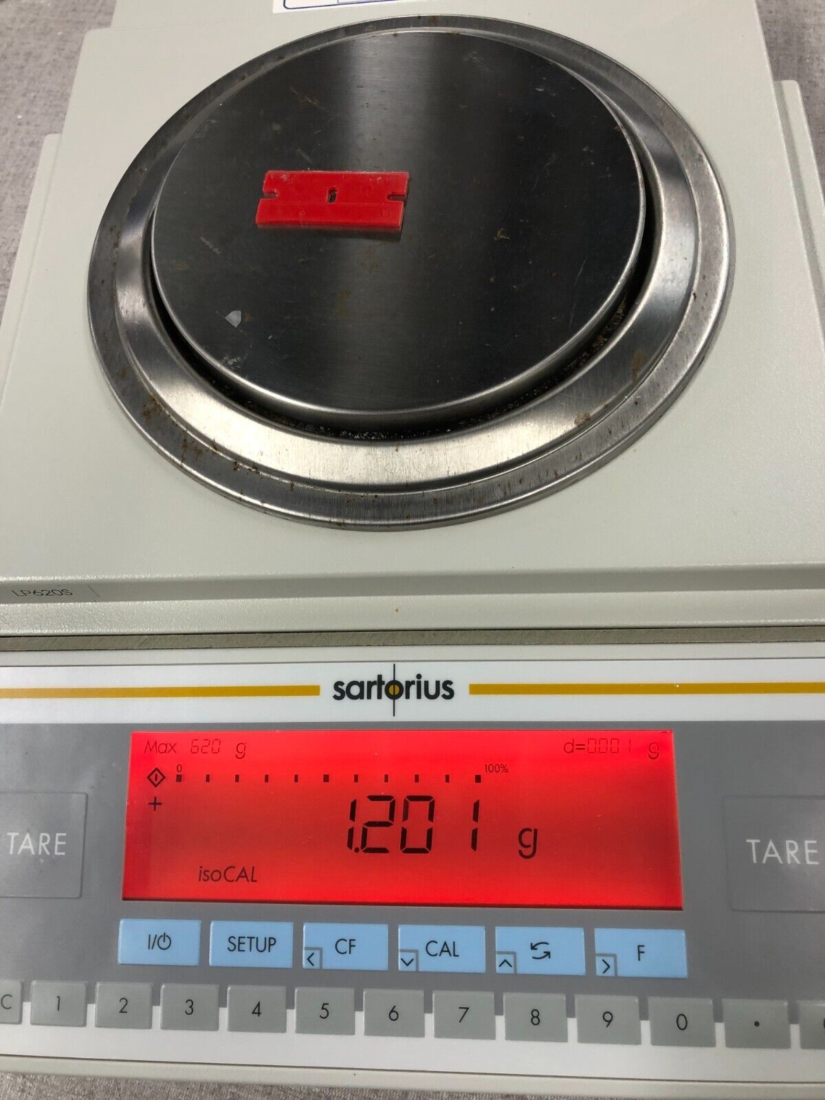 Sartorius LP 620S Analytical Lab Scale Digital Balance w/ Power Supply