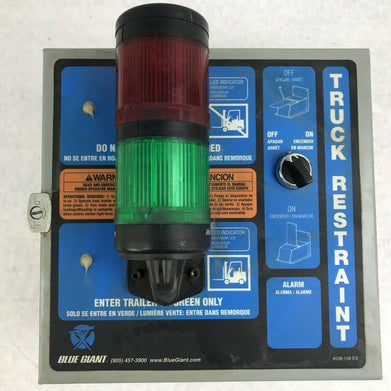Blue Giant MTR 1160T 027-105 Truck Restraint 115V Control Panel 038-158 ES