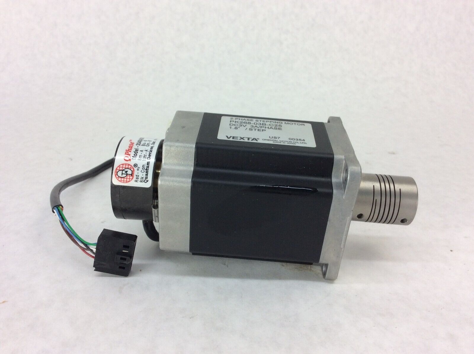 Oriental Vexta PK268-03B-C25 1.8° Step Motor 3V 3048A001-1024-0