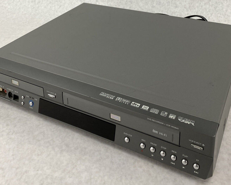 GoVideo VR3845 DVD Recorder VCR Combo UNTESTED NO REMOTE