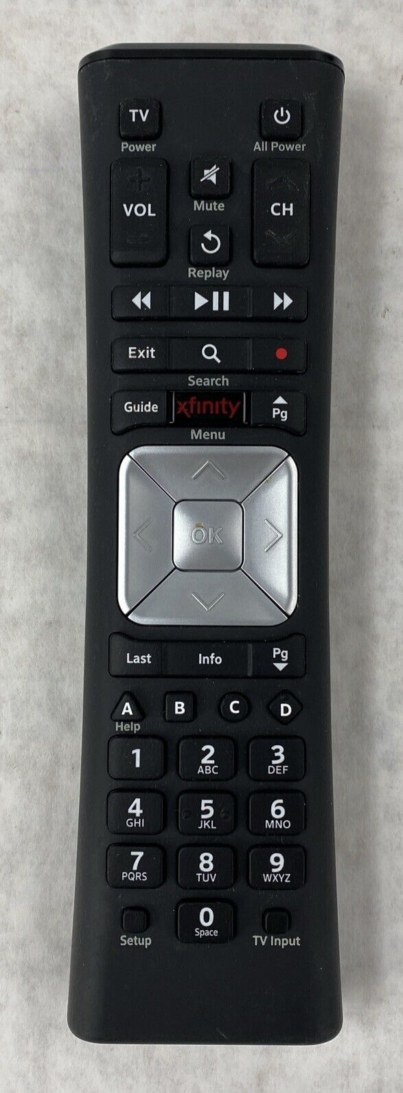 Xfinity XR5 v4-U TV Cable Box Remote Control TESTED