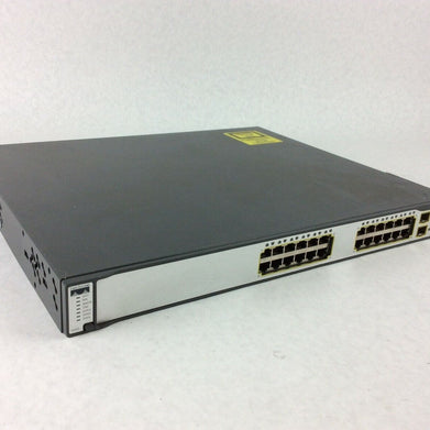 Cisco Catalyst WS-C3750G-24TS-S1U 24 Port Gigabit Network Switch