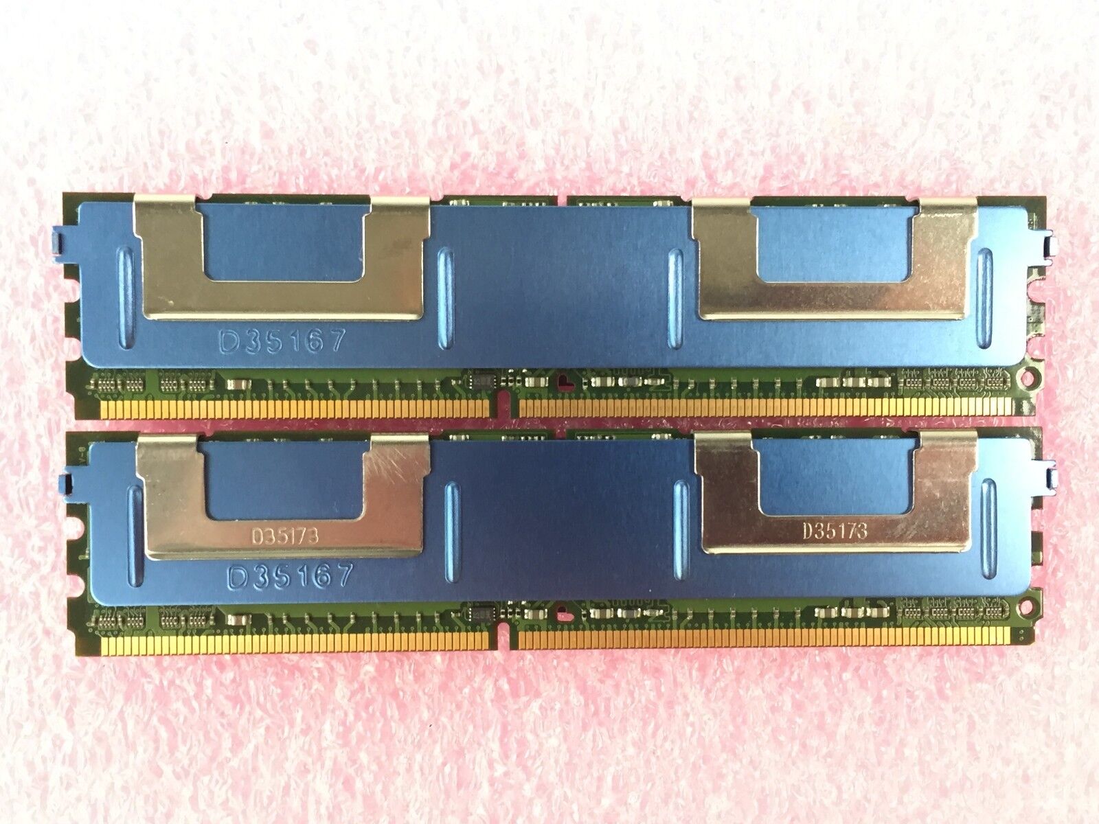 4GB Kit (2x 2GB) PC2-5300 DDR2-667MHz ECC Fully Buffered Crucial CT25672AF667