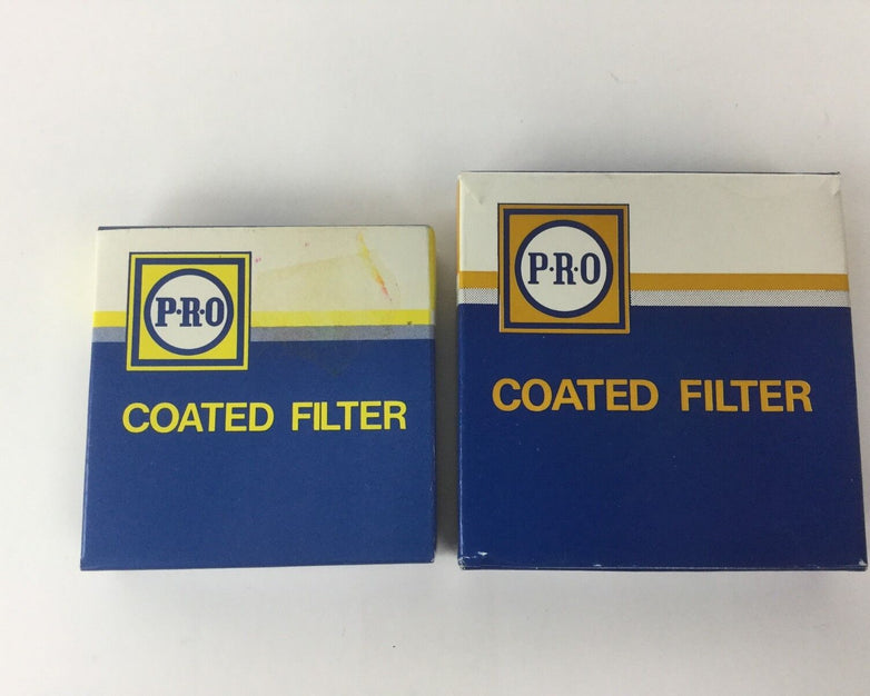 PRO COATED FILTER (55mm & 49mm) SKYLIGHT 1A w/ Box and Case (24-166) (Lot of 2)
