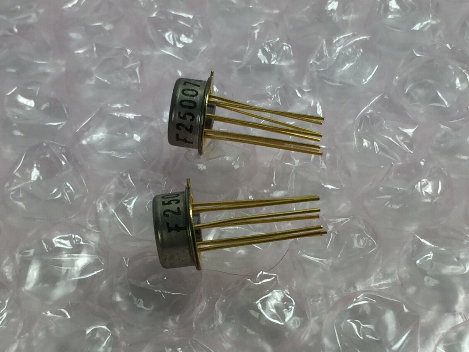 (2) Fairchild 2500728 Metal Can  Lot of 2  NOS