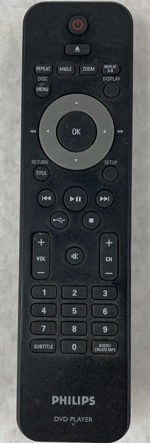 Philips RC-5211 DVD Player Remote Control