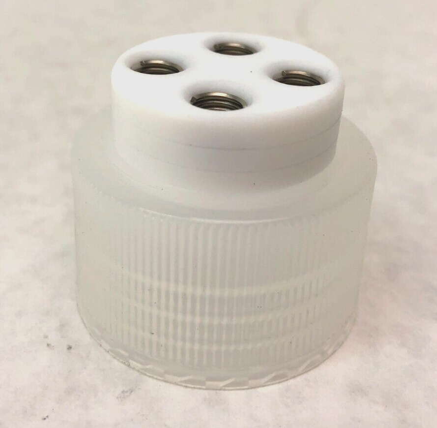 Cole-Parmer VapLock Solvent Delivery Cap with Four Air Inlet Valve