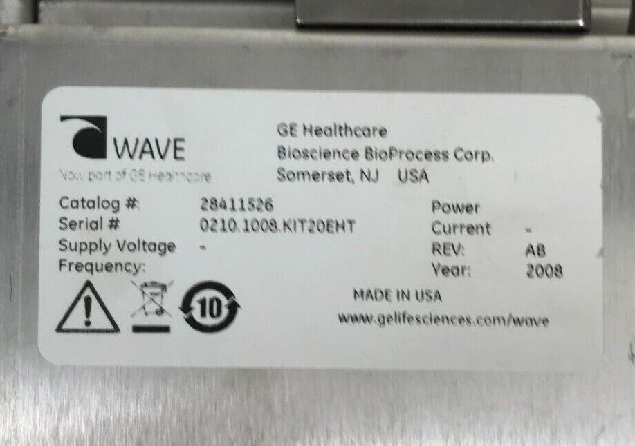 Wave Biotech 20L Holder GE Healthcare