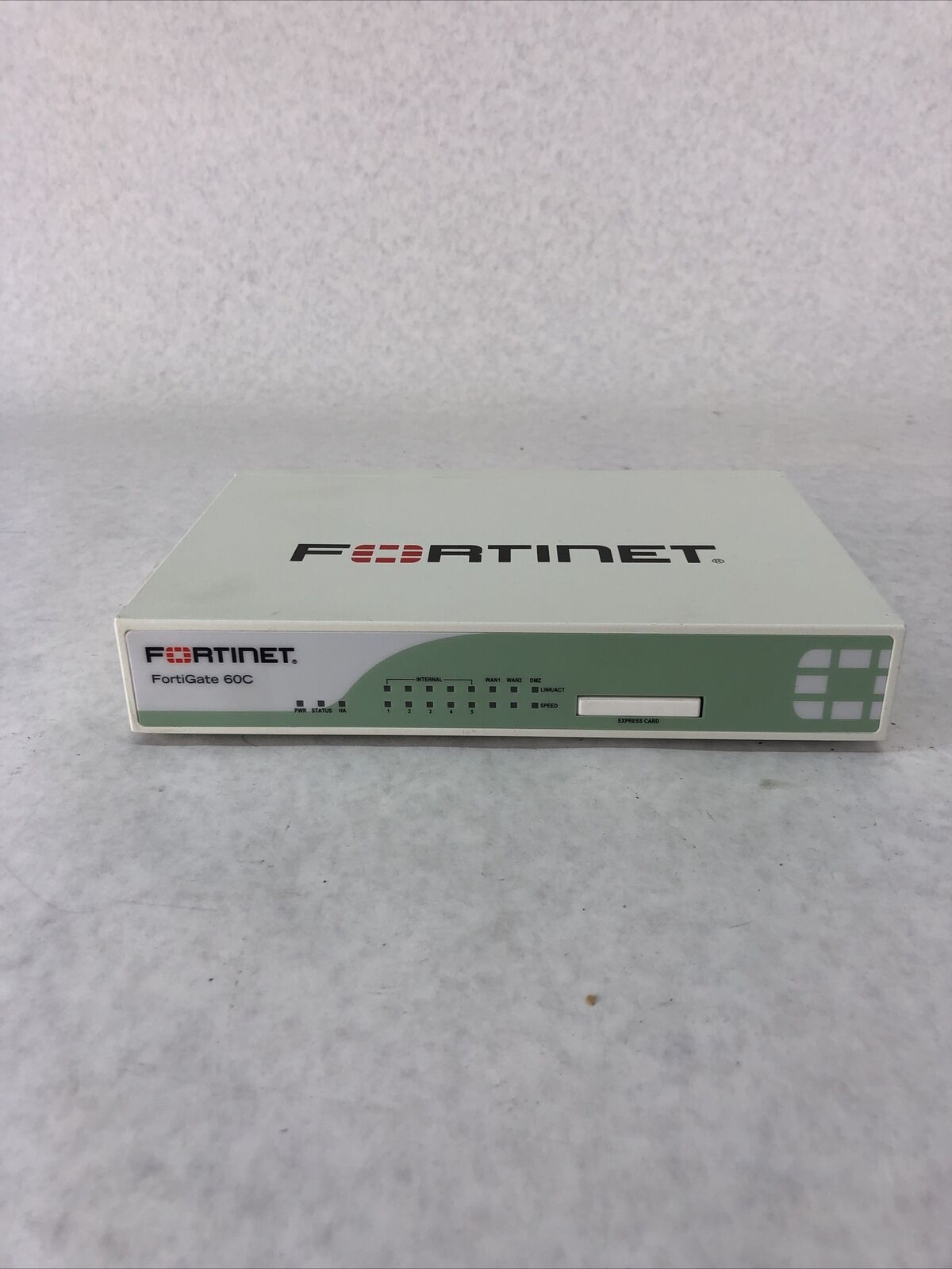 Fortinet FortiGate 60C FG-60C Router Firewall Security Appliance No Power Supply
